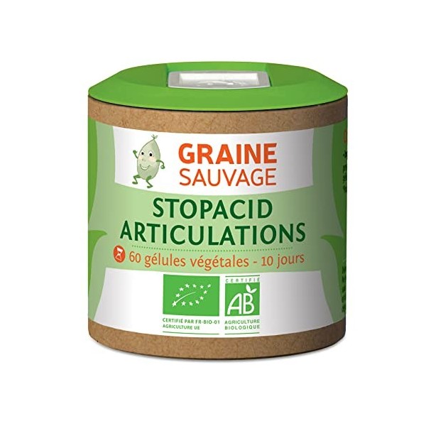 Graine Sauvage Stopacid Articulations Bio 60 Gélules 455 mg
