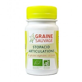 Graine Sauvage Stopacid Articulations Bio 60 Gélules 455 mg