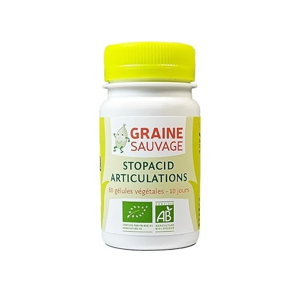 Graine Sauvage Stopacid Articulations Bio 60 Gélules 455 mg
