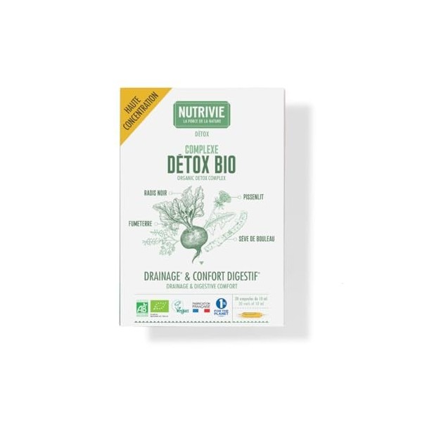 Ampoules Complexe Détox BIO