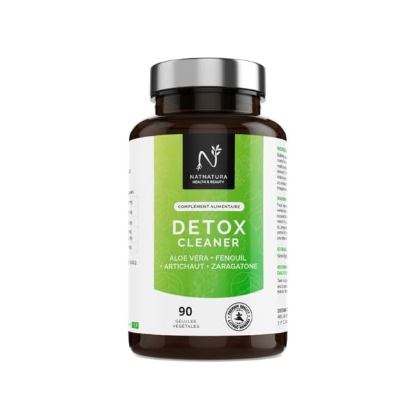 Détox minceur Puissant et Rapid - Detox Foie, Intestin & Colon - Draineur - Améliorez votre digestion et éliminez les toxines