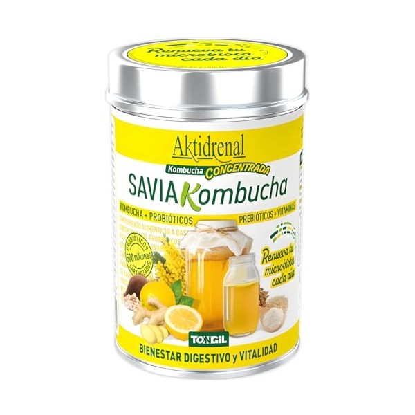 AKTIDRENAL SAVIA KOMBUCHA 100 gr. - Idéal pour ceux qui recherchent un produit fiable chaque jour, produit spécifique pour un
