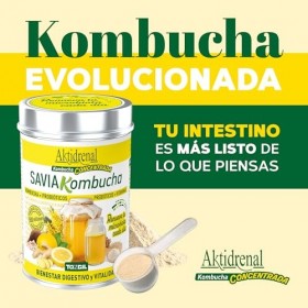 AKTIDRENAL SAVIA KOMBUCHA 100 gr. - Idéal pour ceux qui recherchent un produit fiable chaque jour, produit spécifique pour un