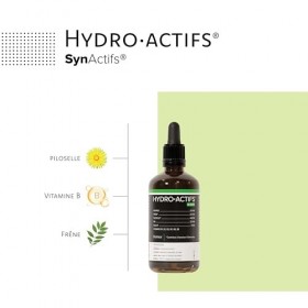 Hydroactifs - Saveur Fruits Rouge - Draineur, Circulation Sanguine - Vitamines B, Frêne, Pin Maritime - Cure 16 Jours