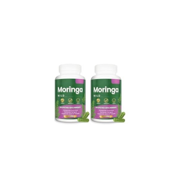 Moringa, 90 unités, feuille pure de Moringa Oleifera, avec vitamines et acides aminés,1PCS Diurétiques