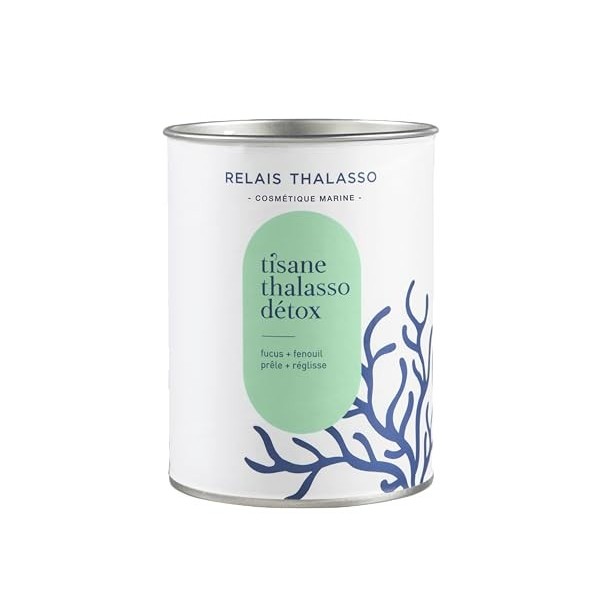 Relais Thalasso Cosmétique® Tisane thalasso détox – Cure Thalasso – Silhouette – drainant –détoxifiant- 120g – Fucus + Anis v