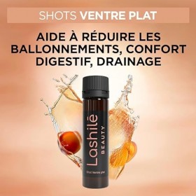 Lashilé Beauty - Complément Alimentaire - Soulager les inconforts digestifs - Shots Ventre plat - Fenouil, menthe poivrée, ro...