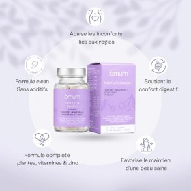 OMUM - Mon Cycle Confort - Règles, cycle féminin & SPM : Confort menstruel, douleurs de règles - Avant et pendant les règles ...