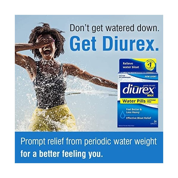 Diurex Max Water Caplets - 24 CT