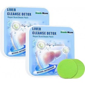 BTRA Intense Antioxidant Liver Cleanse Burst Beads Patch PRO,Natural Plant Belly Button Patch Liver Cleanse & Repair Fatty Li...