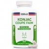 Konjac Pur 3180 mg/j - 280 Gélules – 45Jours - Coupe faim puissant et efficace - 95% Glucomannane - Minceur, détox, digestion...