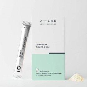 D-LAB Complexe Coupe-Faim | Cure 14 Jours Sticks | Nopal, Konjac & Gomme de Caroube | Effet Satiété & Contrôle de l’Appétit |