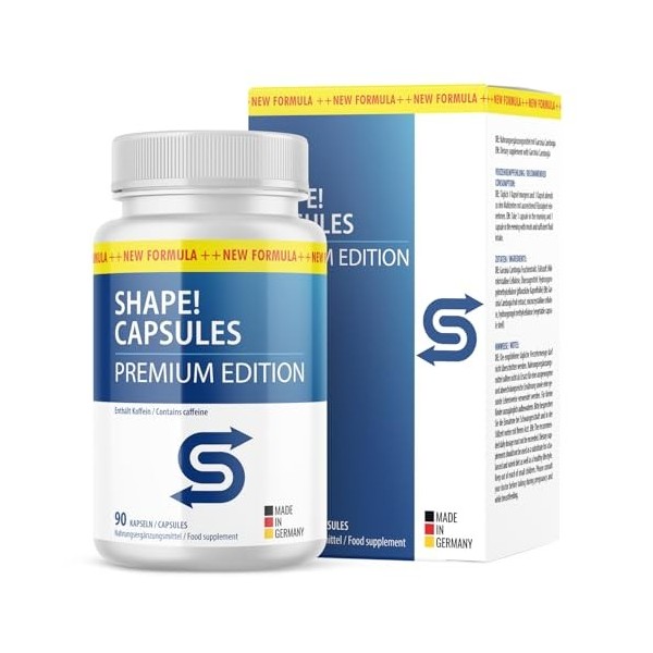 S Extra Shape Gélules | Le complément idéal pour atteindre ton objectif | Facile à utiliser | 90 gélules