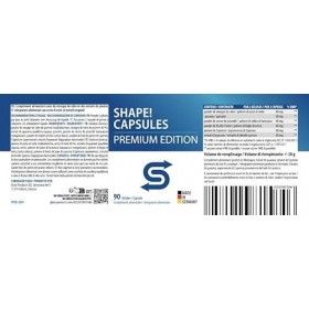 S Extra Shape Gélules | Le complément idéal pour atteindre ton objectif | Facile à utiliser | 90 gélules