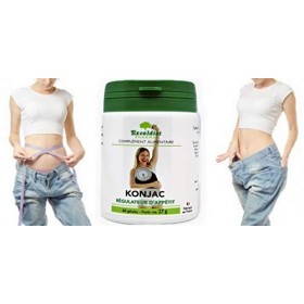 Konjac | Glucomannane 4700 mg par Jour | Aide Minceur |Effet Satiété | 60 gélules | Fabriqué en France