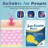 Patchs en relief pour crampes dans les jambes - Soulagement apaisant et apaisant des crampes aux jambes - Patchs pénétrants p