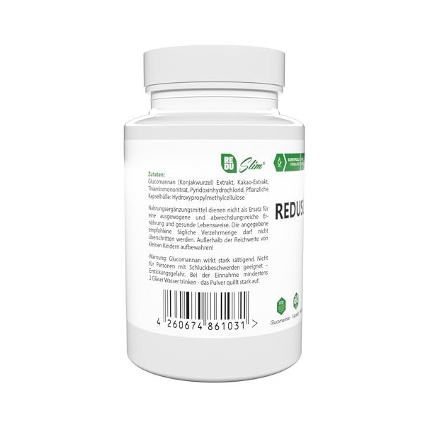 Reduslim -180 Capsules - Paquet de 3