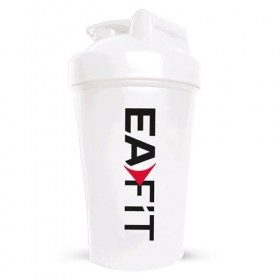 Eafit Shaker Protéine 400 ml Sans BPA – Gradué avec Mélangeur en Acier – Whey Protein, Pre Workout, Creatine – Plastique Anti...