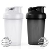Fefod Shaker Protéiné de 400ml, 1PCS Shaker à protéines avec Mixing Balle, Bouteille shaker de protéines pour Boisson Protéin...