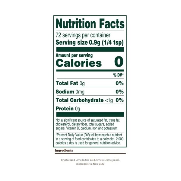 True Lime Shaker, 2.85 Ounces by True Citrus