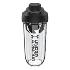 Under Armour UA Bouteille shaker Clarity Transparent/noir OSFA 710 ml