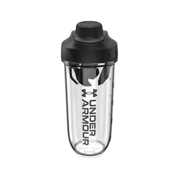 Under Armour UA Bouteille shaker Clarity Transparent/noir OSFA 710 ml
