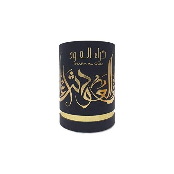 Thara Al Oud Eau de parfum arabe unisexe Bois dambre et Oud pour homme et femme 100 ml