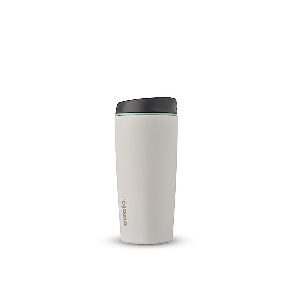 BlenderBottle Owala SmoothSip – Gobelet à café isotherme en acier inoxydable – Tasse à café glacé réutilisable, sans BPA, 560...