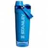 Stanley Activate Shaker Bouteille shaker de 591 ml – Gobelet shaker isotherme étanche en acier inoxydable | Rangement de base...