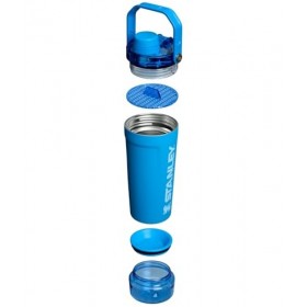 Stanley Activate Shaker Bouteille shaker de 591 ml – Gobelet shaker isotherme étanche en acier inoxydable | Rangement de base...