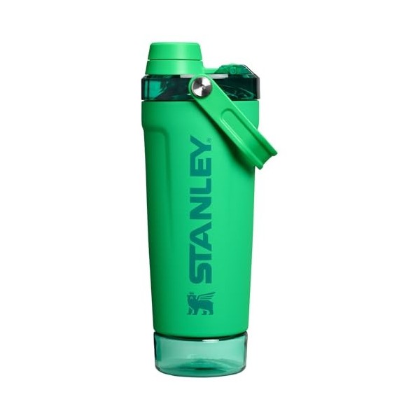 Stanley Activate Shaker Bouteille shaker de 591 ml – Gobelet shaker isotherme étanche en acier inoxydable | Rangement de base...