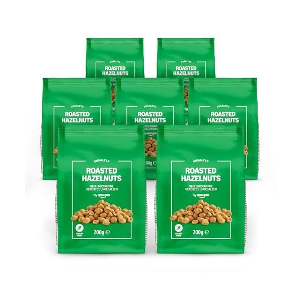 by Amazon Noisettes Grillées, 200g lot de 7 Amaigrissement et perte de poids