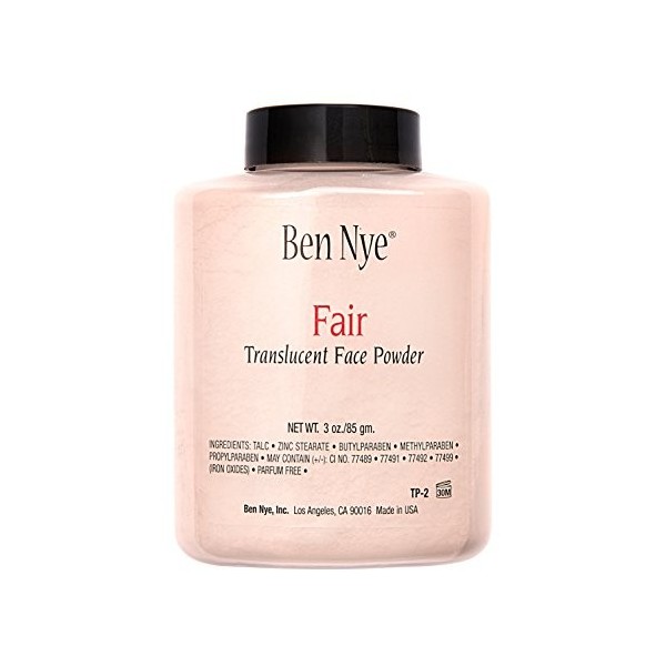 Ben Nye Fair Translucent Powder Shaker Bottle 3 Oz by Ben Nye