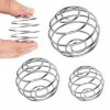 HSLPSM - Lot de 3 boules de shaker en acier inoxydable - Mélangeur de bouteille en acier inoxydable - Mélangeur de bouteille 