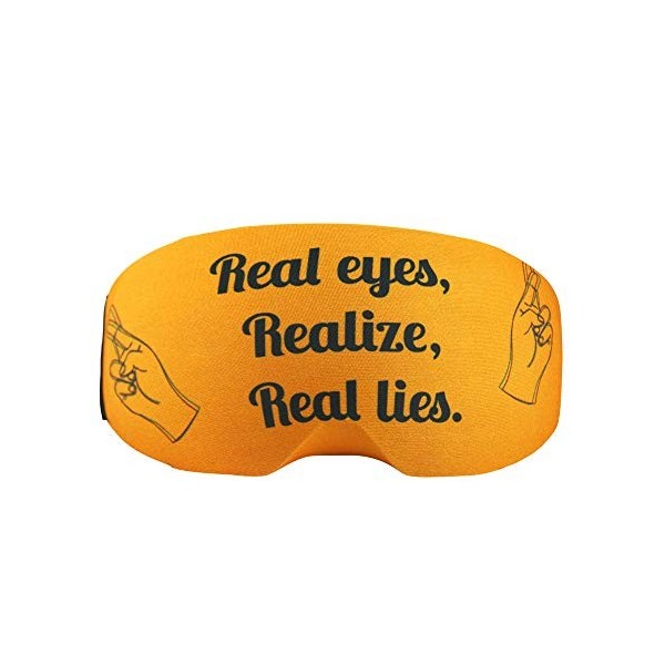 Coolcasc® Coolmasc Scottish Red – Housse masque ski homme | Protection lunette de ski pour lentille – Couvre-masque anti-rayu...