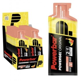 Powerbar - PowerGel Original - Strawberry-Banana - 24x41g - Gel énergétique riche en glucides - Sodium - Sans caféine Amaigri...
