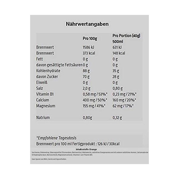 Isostar Hydrate & Perform Iso Drink - 400 g de poudre de boisson isotonique - poudre délectrolyte pour soutenir la performan ...