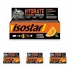 Isostar - Hydrate & Perform Powertabs saveur Orange - Tablettes Effervescentes pour Boisson Isotonique - 10 Tablettes - 19090...