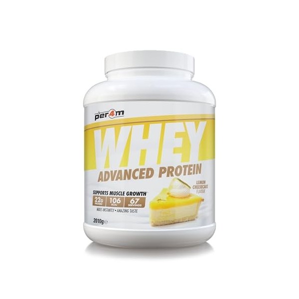 Per4m Whey Protéine Gâteau Red Velvet 2,01kg – Protéine whey gâteau red velvet Amaigrissement et perte de poids