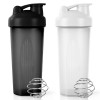ACWOO Shaker Protéiné de 700ml, 2PCS Shaker à protéines avec Mixing Balle, Bouteille shaker de protéines pour Boisson Protéin...