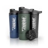 ABOVE. Shaker Proteine Inox 750ml – Sans BPA & Isotherme: Maintient les Boissons Froides 12H – Echelle Gravee & Bouchon 100% 