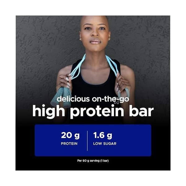 USN Lot de 12 Trust Crunch Cookies&Cream 60g