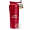 ShakeNext Shaker en acier inoxydable [nouvelle introduction] – Gourde avec boule mixte, 700 ml, shaker pour fitness et protéi...