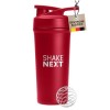 ShakeNext Shaker en acier inoxydable [nouvelle introduction] – Gourde avec boule mixte, 700 ml, shaker pour fitness et protéi