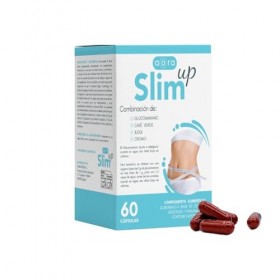 AORA SLIM UP | Complément amincissant naturel | Réduit les graisses et les glucides | rassasiant | Glucomannane, chrome et ha...