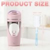 SGZIOO Shaker à protéines - 700 ml - Électrique - Rechargeable - Type C - Avec compartiment à poudre - 7500 tr/min - Sans BPA
