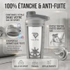 Pullstra Shaker Protéine 500ml – Shaker Sport Étanche Sans Fuite, Gourde Sport pour Whey & Musculation, Shaker Gradué Sans Gr