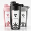 Pullstra Shaker Protéine 500ml – Shaker Sport Étanche Sans Fuite, Gourde Sport pour Whey & Musculation, Shaker Gradué Sans Gr