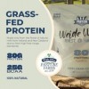 Protero Weide Whey Protein 80 | Poudre de protéines neutres à base de lait de pâle 2 kg | Protéines Grass-fed sans additifs a
