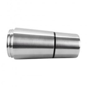 Ludom 591 + 200 ml Shaker à protéines - Convient pour protéines, régime, boissons sportives, acier inoxydable